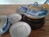 翔龙壶套组（配斗笠杯） 蓝色 东方印象系列茶具