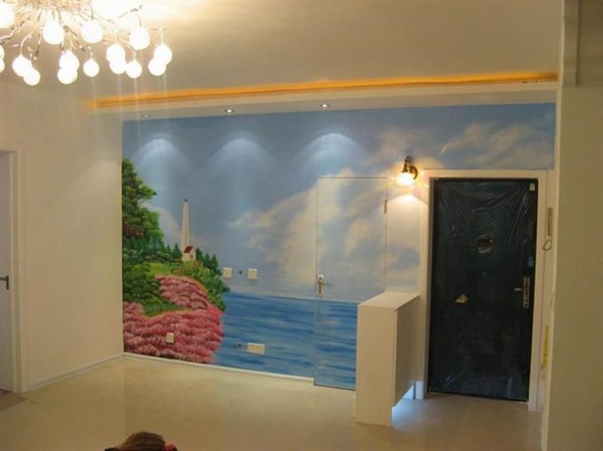 家庭地中海风格墙绘